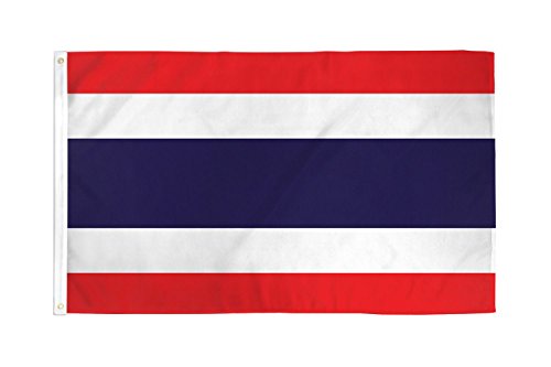 AZ FLAG Flagge Thailand 150x90cm - THAILÄNDISCHE Fahne 90 x 150 cm feiner Polyester - flaggen von AZ FLAG