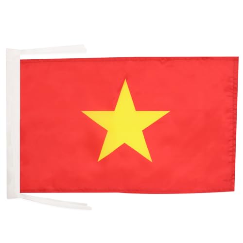AZ FLAG - Flagge Vietnam - 45x30 cm Mit Kordel - Vietnamesische Fahne 30 x 45 cm - Flaggen AZ FLAG - Flagge Vietnam - 45x30 cm Mit Kordel - Vietnamesische Fahne 30 x 45 cm - Flaggen von AZ FLAG