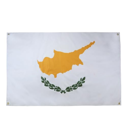 AZ FLAG Flagge Zypern, 150 x 90 cm, mit 4 Ösen, Zypern-Pavillon für Balkon oder Wand von AZ FLAG