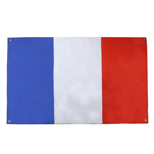 AZ FLAG Frankreich-Flagge, 150 x 90 cm, mit 4 Ösen, französischer Pavillon für Balkon oder Wand von AZ FLAG