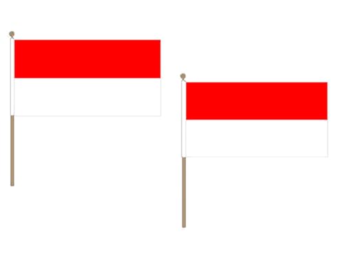AZ FLAG STOCKFLAGGE Monaco 45x30cm mit holzmast - 10 stück MONEGASSISCHE STOCKFAHNE 30 x 45 cm - flaggen AZ FLAG STOCKFLAGGE Monaco 45x30cm mit holzmast - 10 stück MONEGASSISCHE STOCKFAHNE 30 x 45 cm - flaggen von AZ FLAG