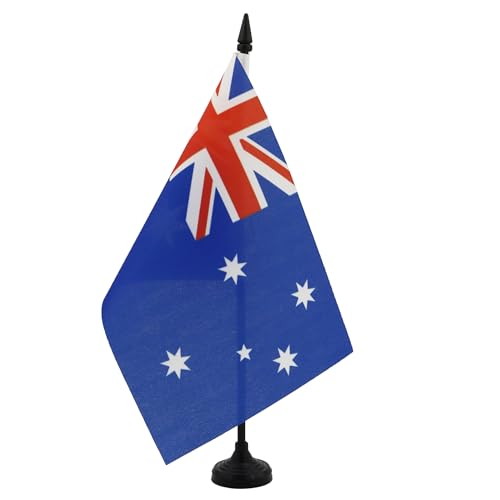 AZ FLAG TISCHFLAGGE AUSTRALIEN 21x14cm - AUSTRALISCHE TISCHFAHNE 14 x 21 cm - flaggen von AZ FLAG