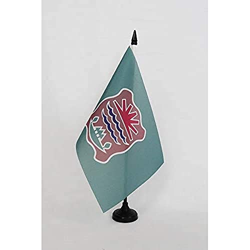 AZ FLAG TISCHFLAGGE Abenaki 21x14cm - ABNAKI TISCHFAHNE 14 x 21 cm - flaggen von AZ FLAG