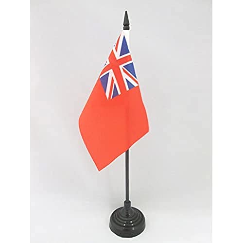 AZ FLAG - Tischflagge Britischer Red Ensign - 15x10 cm - Handelsflagge Des Vereinigtes Königreich Tischfahne 10 x 15 Cm - Flaggen AZ FLAG - Tischflagge Britischer Red Ensign - 15x10 cm - Handelsflagge Des Vereinigtes Königreich Tischfahne 10 x 15 Cm - Flaggen von AZ FLAG