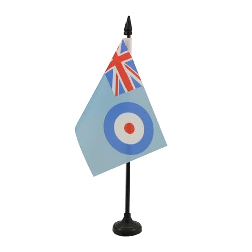 AZ FLAG - Tischflagge Britischer Royal Air Force - 15x10 cm - Luftstreitkräfte des Vereinigten Königreichs Tischfahne 10 x 15 cm - Flaggen AZ FLAG - Tischflagge Britischer Royal Air Force - 15x10 cm - Luftstreitkräfte des Vereinigten Königreichs Tischfahne 10 x 15 cm - Flaggen von AZ FLAG