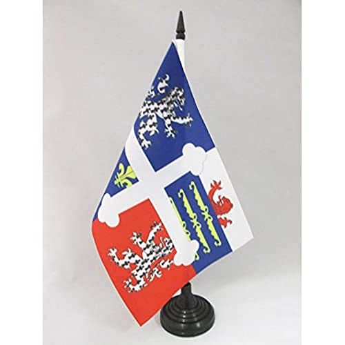 AZ FLAG TISCHFLAGGE DÉPARTEMENT AIN 21x14cm - AIN TISCHFAHNE 14 x 21 cm - flaggen von AZ FLAG