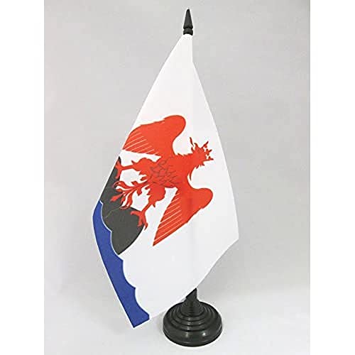 TISCHFLAGGE DÉPARTEMENT ALPES-MARITIMES 21x14cm - ALPES-MARITIMES TISCHFAHNE 14 x 21 cm - flaggen AZ FLAG von AZ FLAG