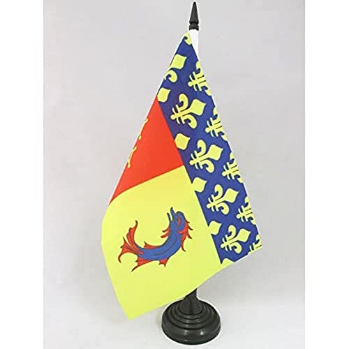 AZ FLAG TISCHFLAGGE DÉPARTEMENT HAUTES-Alpes 21x14cm - HAUTES-Alpes TISCHFAHNE 14 x 21 cm - flaggen von AZ FLAG