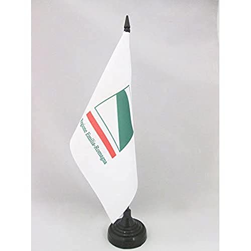 AZ FLAG TISCHFLAGGE Emilia-Romagna 21x14cm - Emilia-Romagna IN Italien TISCHFAHNE 14 x 21 cm - flaggen von AZ FLAG
