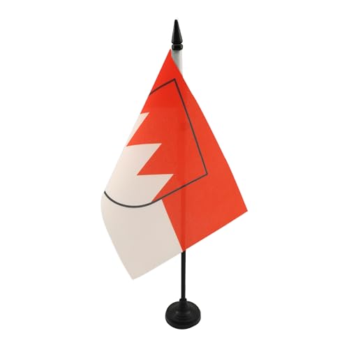 AZ FLAG - Tischflagge Franken - 21x14 cm - Franken Tischfahne 14 x 21 cm - Flaggen von AZ FLAG