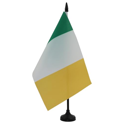 AZ FLAG - Tischflagge Irland - 21x14 cm - Irische Tischfahne 14 x 21 Cm - Flaggen von AZ FLAG