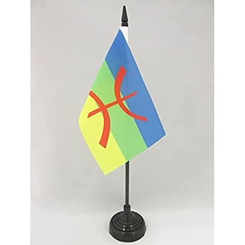 TISCHFLAGGE KABYLEI 15x10cm - BERBER TISCHFAHNE 10 x 15 cm - flaggen AZ FLAG von AZ FLAG