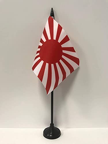 AZ FLAG - Tischfahne Kaiserlich Japanische Armee - 15x10 cm - Japan WWI Kleine Tischflagge 100% Polyester - Büroflagge mit 25 cm Schwarzem Kunststoffstab und Sockel AZ FLAG - Tischfahne Kaiserlich Japanische Armee - 15x10 cm - Japan WWI Kleine Tischflagge 100% Polyester - Büroflagge mit 25 cm Schwarzem Kunststoffstab und Sockel von AZ FLAG