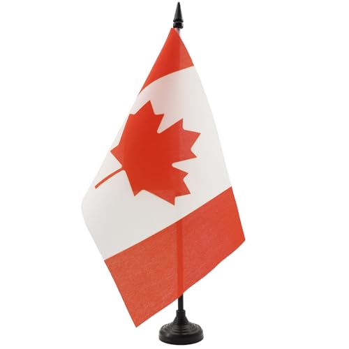 AZ FLAG TISCHFLAGGE Kanada 21x14cm - KANADISCHE TISCHFAHNE 14 x 21 cm - flaggen von AZ FLAG