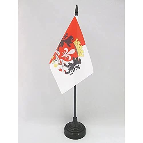 TISCHFLAGGE LILLE MIT WAFFEN 15x10cm - LILLE TISCHFAHNE 10 x 15 cm - flaggen AZ FLAG von AZ FLAG