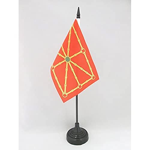 AZ FLAG - Tischflagge Navarra Nationalisten - 15x10 cm - Unabhängigkeits Tischfahne 10 x 15 Cm - Flaggen von AZ FLAG