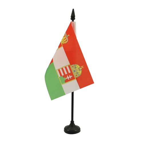 AZ FLAG - Tischflagge Österreich-Ungarn 1867-1918 - 15x10 cm - Österreichisch-Ungarische Monarchie Tischfahne 10 x 15 Cm - Flaggen AZ FLAG - Tischflagge Österreich-Ungarn 1867-1918 - 15x10 cm - Österreichisch-Ungarische Monarchie Tischfahne 10 x 15 Cm - Flaggen von AZ FLAG