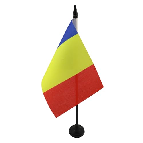 AZ FLAG - Tischflagge Rumänien - 15x10 cm - Rumänische Tischfahne 10 x 15 Cm - Flaggen AZ FLAG - Tischflagge Rumänien - 15x10 cm - Rumänische Tischfahne 10 x 15 Cm - Flaggen von AZ FLAG