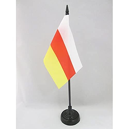 AZ FLAG TISCHFLAGGE SÜDOSSETIEN 15x10cm - OSSETIEN TISCHFAHNE 10 x 15 cm - flaggen von AZ FLAG