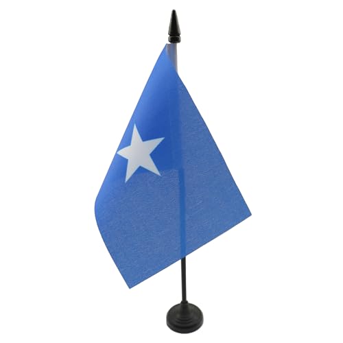 AZ FLAG TISCHFLAGGE Somalia 15x10cm - Bundesrepublik Somalia TISCHFAHNE 10 x 15 cm - flaggen von AZ FLAG