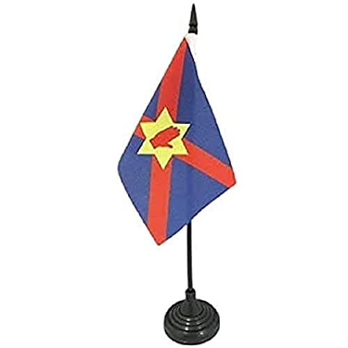AZ FLAG - Tischflagge Ulster Nationalisten - 15x10 cm - Provinz Ulster Unabhängigkeits Tischfahne 10 x 15 cm - Flaggen von AZ FLAG