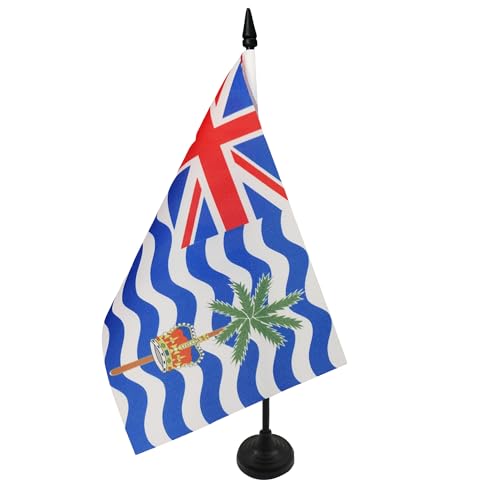 AZ FLAG - Tischflagge Britische Territorien Des Indischen Ozeans - 21x14 cm - Britische Territorien Des Indischen Ozeans Tischfahne 14 x 21 Cm - Flaggen AZ FLAG - Tischflagge Britische Territorien Des Indischen Ozeans - 21x14 cm - Britische Territorien Des Indischen Ozeans Tischfahne 14 x 21 Cm - Flaggen von AZ FLAG