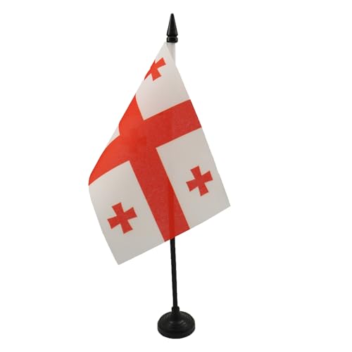 AZ FLAG - Tischflagge Georgien - 15x10 cm - Georgische Tischfahne 10 x 15 Cm - Flaggen AZ FLAG - Tischflagge Georgien - 15x10 cm - Georgische Tischfahne 10 x 15 Cm - Flaggen von AZ FLAG