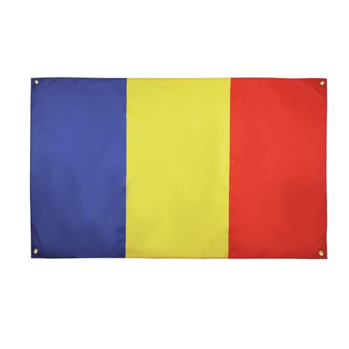 AZ FLAG Tschad-Flagge, 150 x 90 cm, mit 4 Ösen, Tschad-Pavillon für Balkon oder Wand AZ FLAG Tschad-Flagge, 150 x 90 cm, mit 4 Ösen, Tschad-Pavillon für Balkon oder Wand von AZ FLAG