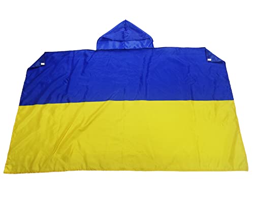 AZ FLAG UMHANGFLAGGE Ukraine 150x90cm - UKRAINISCHE Cape Fahne 90 x 150 cm - flaggen von AZ FLAG