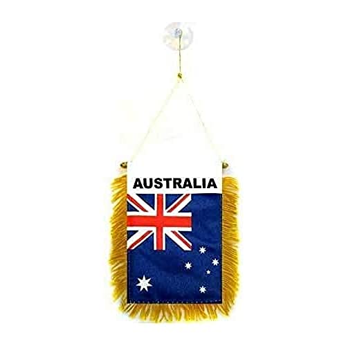 AZ FLAG - Wimpel Australien - 15x10 cm - Australische Mini Flagge 10 x 15 Cm - Auto Pennant Spezielle Auto von AZ FLAG