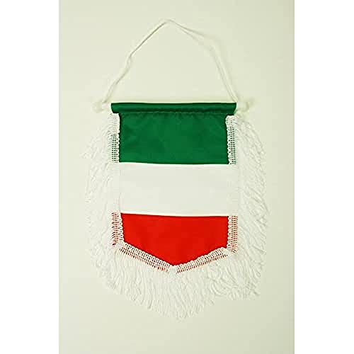 AZ FLAG - Wimpel Italien - 15x10 cm - Italienische Mini Flagge 10 x 15 Cm - Auto Pennant Spezielle Auto von AZ FLAG