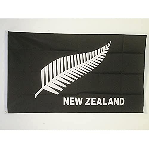 AZ FLAG - Flagge Neuseeland All Black - 150x90 cm - Neuseeländische Fahne 100% Polyester mit Messing-Ösen - 110g AZ FLAG - Flagge Neuseeland All Black - 150x90 cm - Neuseeländische Fahne 100% Polyester mit Messing-Ösen - 110g von AZ FLAG