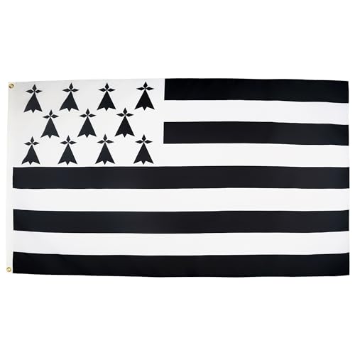 AZ FLAG Flagge Bretagne 150x90cm - Bretagne Fahne 90 x 150 cm - flaggen Top Qualität AZ FLAG Flagge Bretagne 150x90cm - Bretagne Fahne 90 x 150 cm - flaggen Top Qualität von AZ FLAG
