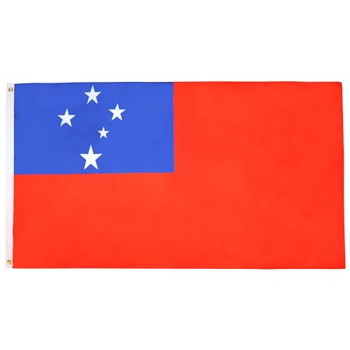 AZ FLAG - Flagge Samoa - 150x90 cm - Unabhängiger Staat Samoa Fahne 90 x 150 Cm Feiner Polyester - Flaggen von AZ FLAG