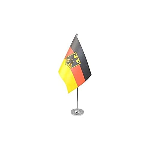 Tischflagge Deutschland mit Prestige Adler, 22 x 15 cm von AZ FLAG