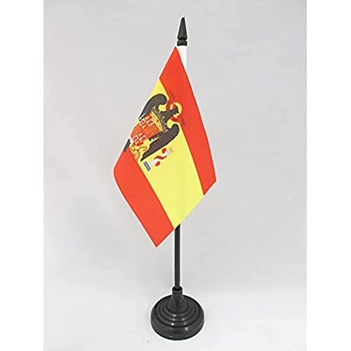 Spanische Franco Tischflagge 1945-1977, 15 x 10 cm von AZ FLAG