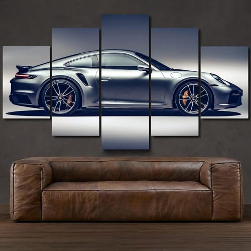 AZBESCZ Wandbilder Mit Rahmen 5 Teiliges Leinwandbild Porsch 911 Turbo S Sportwagen 5 Platten Poster Wandbild Kunstdrucke Büro Küche Schlafzimmer wandbilder Wohnzimmer AZBESCZ Wandbilder Mit Rahmen 5 Teiliges Leinwandbild Porsch 911 Turbo S Sportwagen 5 Platten Poster Wandbild Kunstdrucke Büro Küche Schlafzimmer wandbilder Wohnzimmer von AZBESCZ