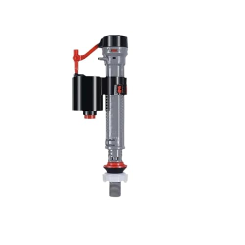 28 Cm Toilettenwassereinlassventil, Universell For Alte Wassertanks, Badezimmer-Pumpventil, 4-Punkt-Gewindeschnittstelle, Toilettenzubehör(Water inlet valve) von AZDTGWOOX