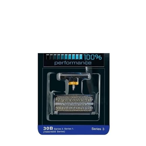 30B Ersatz-Scherfolienköpfe, Kompatibel Mit Braun, Serie 3 (vorhergehende Generation), Kompatibel Mit SmartControl, Kompatibel Mit TriControl, 7000/4000 (340 Olde), Zubehör For Elektrorasierer von AZDTGWOOX