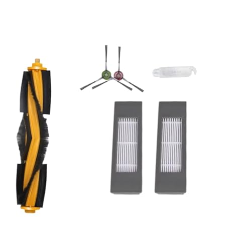 Filter, Seitenbürste, Hauptbürste, Wischtücher, Kompatibel Mit ECOVACS, Kompatibel Mit Deebot, T9, AIVI, T8, AIVI, N8 Pro, 920, 950, Ersatz For Staubsauger-Set(I) von AZDTGWOOX