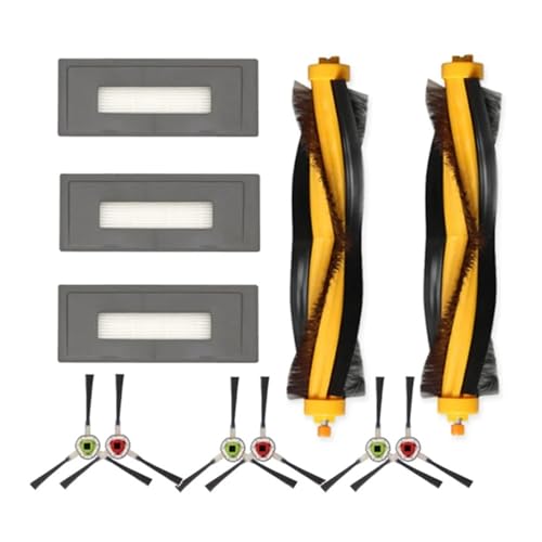 AZDTGWOOX Filter Hauptbürste Seitenbürste ,Kompatibel Mit Ecovacs ,Kompatibel Mit Deebot ,OZMO 930 DG36 Staubsaugerroboter Ersatzteilset Zubehör AZDTGWOOX Filter Hauptbürste Seitenbürste ,Kompatibel Mit Ecovacs ,Kompatibel Mit Deebot ,OZMO 930 DG36 Staubsaugerroboter Ersatzteilset Zubehör von AZDTGWOOX