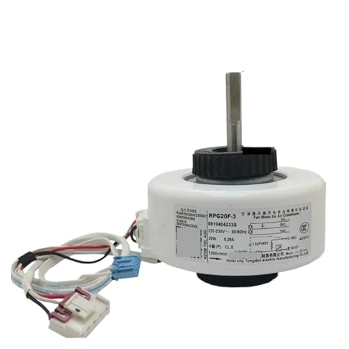 Kompatibel Mit Haier, Klimaanlage, Innengerät, AC-Lüftermotor RPG20F-3, 220–240 V, 50/60 Hz, 20 W, 1300 U/min, 0010404233G, Klimaanlagenkomponenten Kompatibel Mit Haier, Klimaanlage, Innengerät, AC-Lüftermotor RPG20F-3, 220–240 V, 50/60 Hz, 20 W, 1300 U/min, 0010404233G, Klimaanlagenkomponenten von AZDTGWOOX