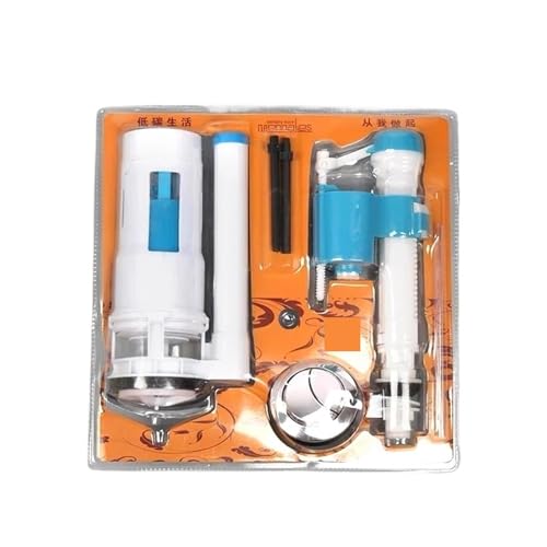 Toilettentank-Füllventile, Verstellbarer Wassertank-Reparatur-Armaturensatz For 20 Cm – 28 Cm Toilettenzubehör, Universelles Wasserventil(B) von AZDTGWOOX