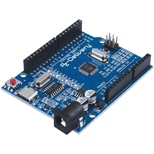 AZDelivery 1 x Mikrocontroller Board AZ-ATmega328-Board mit USB-C Anschluss inklusive E-Book! von AZDelivery