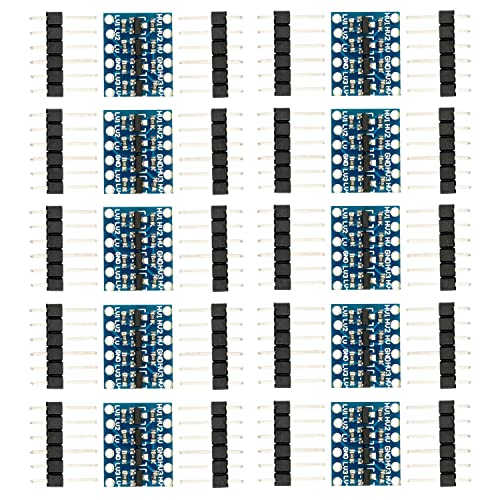 AZDelivery 10 x IOT 4 Kanal IIC I2C Premium Quality Pegelwandler | Bi-direktionales Modul 5V zu 3.3V | Kompatibel mit Arduino und Raspberry Pi AZDelivery 10 x IOT 4 Kanal IIC I2C Premium Quality Pegelwandler | Bi-direktionales Modul 5V zu 3.3V | Kompatibel mit Arduino und Raspberry Pi von AZDelivery
