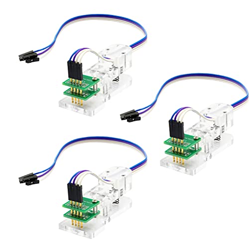 AZDelivery 3 X 4 Pin Programmer I2C Modul Test Werkzeug PCB Klemme 1 * 4P Gold-beschichtete Pogo Pins AZDelivery 3 X 4 Pin Programmer I2C Modul Test Werkzeug PCB Klemme 1 * 4P Gold-beschichtete Pogo Pins von AZDelivery