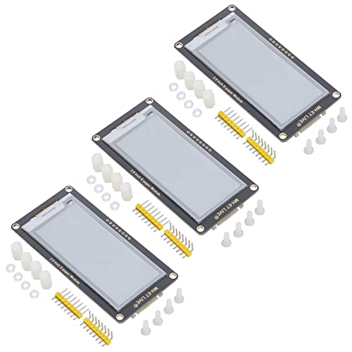 AZDelivery 3 x "2,9 Zoll ePaper Display Modul, 296x128 e-Ink Display Modul, geringer Stromverbrauch, SPI Unterstützung, kompatibel mit Control Boards und 3.3V/5V MCU Schnittstelle AZDelivery 3 x "2,9 Zoll ePaper Display Modul, 296x128 e-Ink Display Modul, geringer Stromverbrauch, SPI Unterstützung, kompatibel mit Control Boards und 3.3V/5V MCU Schnittstelle von AZDelivery