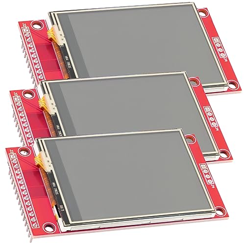 AZDelivery 3 x 2.4 Zoll LCD TFT Touch Display - Kompatibel mit Arduino und Raspberry Pi - 320 x 240 Auflösung, ILI9341 Treiber, SPI Schnittstelle AZDelivery 3 x 2.4 Zoll LCD TFT Touch Display - Kompatibel mit Arduino und Raspberry Pi - 320 x 240 Auflösung, ILI9341 Treiber, SPI Schnittstelle von AZDelivery