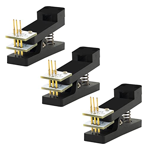 AZDelivery 3 x 3 Pin Modul Test Werkzeug PCB Prüfspitze 1x3 P 2,54MM Rastermaß Modul tester von AZDelivery