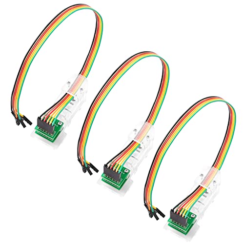 AZDelivery 3 x 6 Pin Programmer Electrical Tool I2C OLED Modul Modul Test Tool PCB Test Fixture 1 * 6P Gold-plated Probe Used to Test Module Board Upload Code für Arduino AZDelivery 3 x 6 Pin Programmer Electrical Tool I2C OLED Modul Modul Test Tool PCB Test Fixture 1 * 6P Gold-plated Probe Used to Test Module Board Upload Code für Arduino von AZDelivery